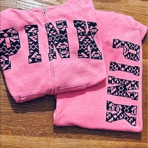 vs pink set boyfriend Sweatpants
